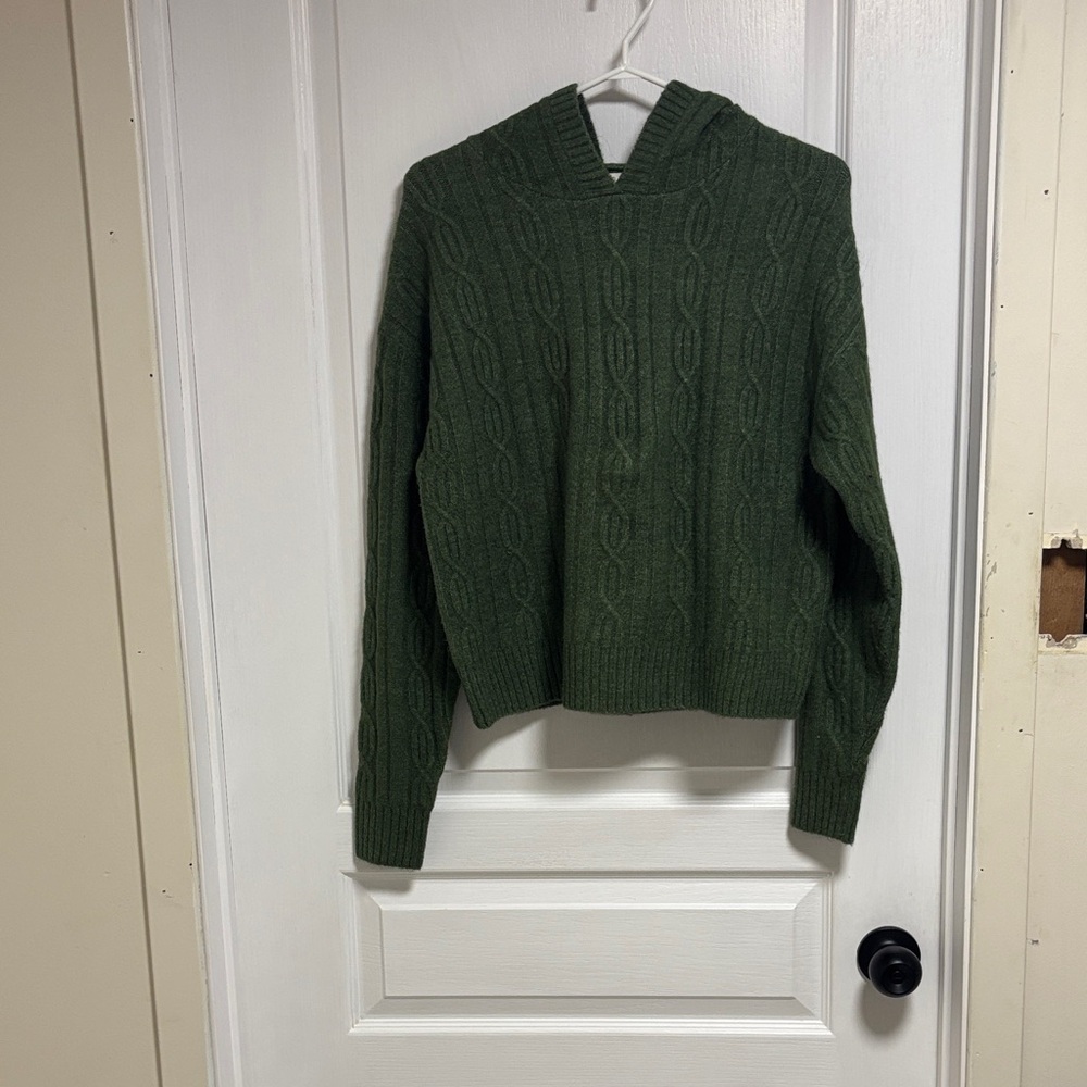 RW&CO. Forest Green Cowl Neck Sweater